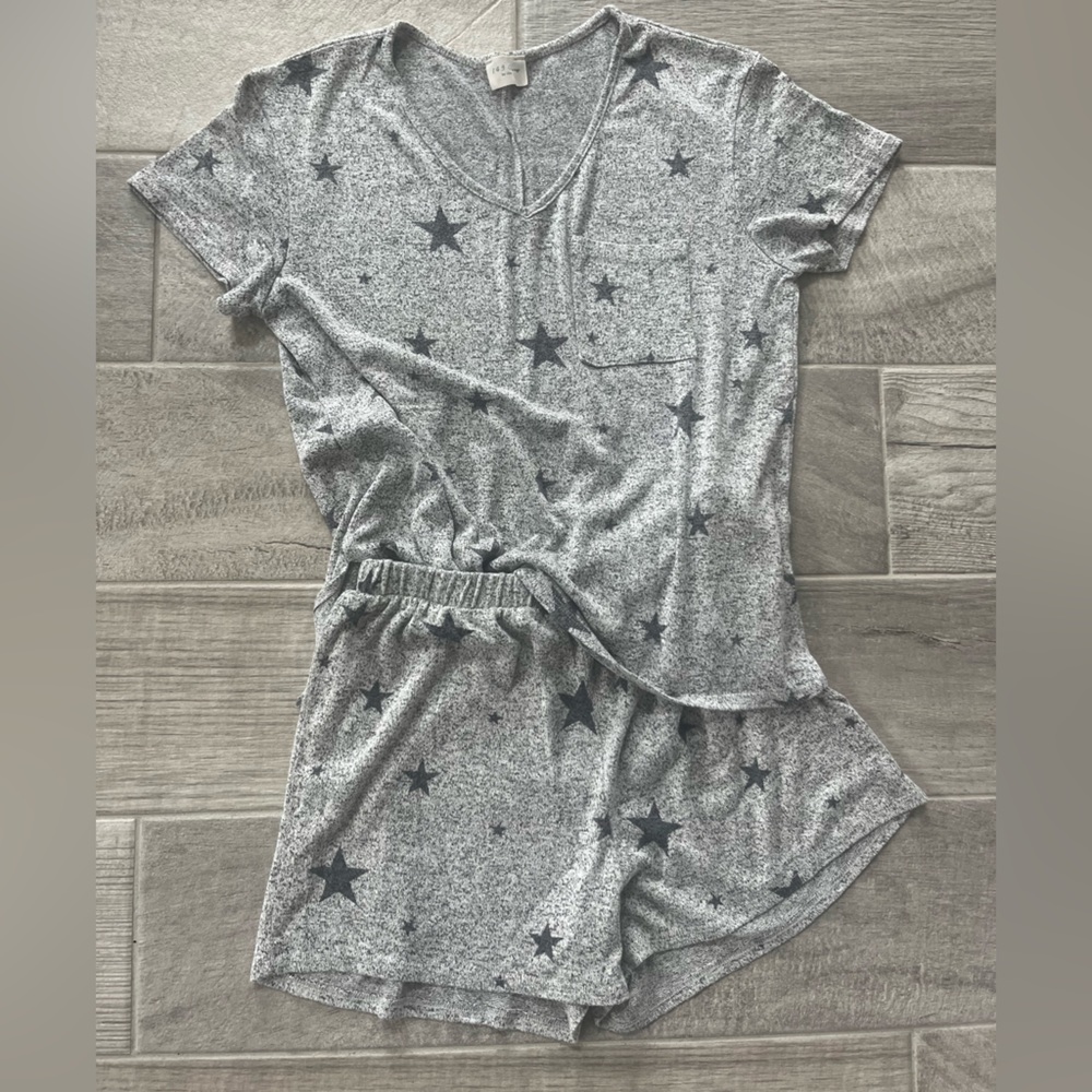 Super soft & comfy ladies pajama short set